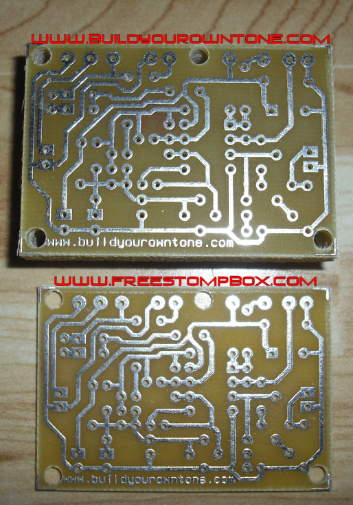 Fulltone OCD clone PCB