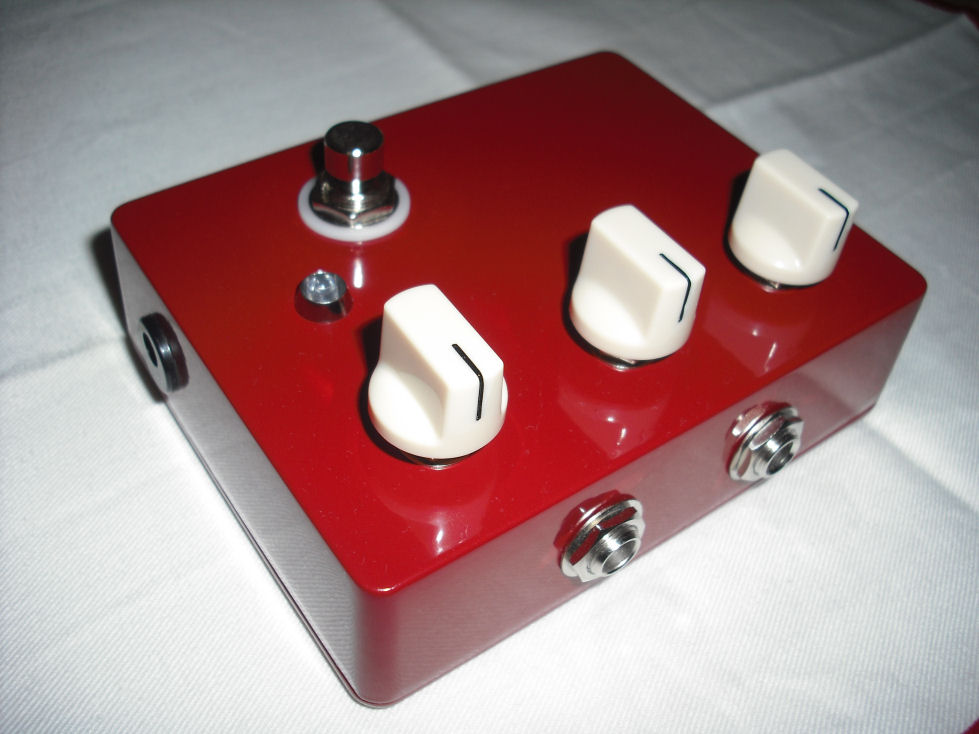 custom shop klon centaur clone, custom color enclosure, custom color LED, free stomp box, freestompbox, freestompbox.com